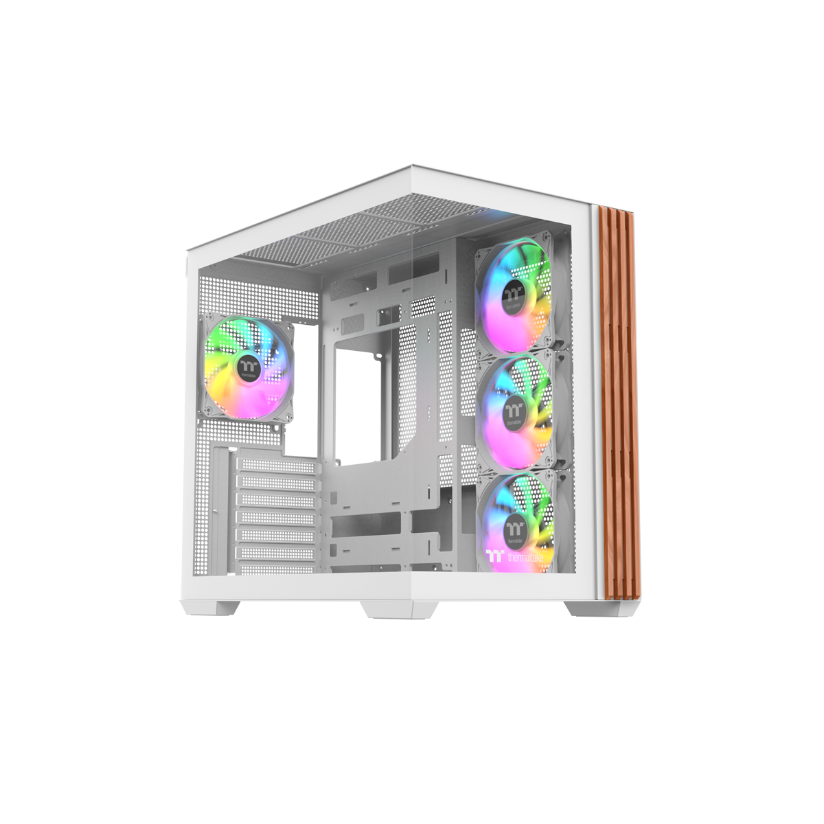 Bild von Thermaltake View 380 WS ARGB Snow White | PC-Gehäuse
