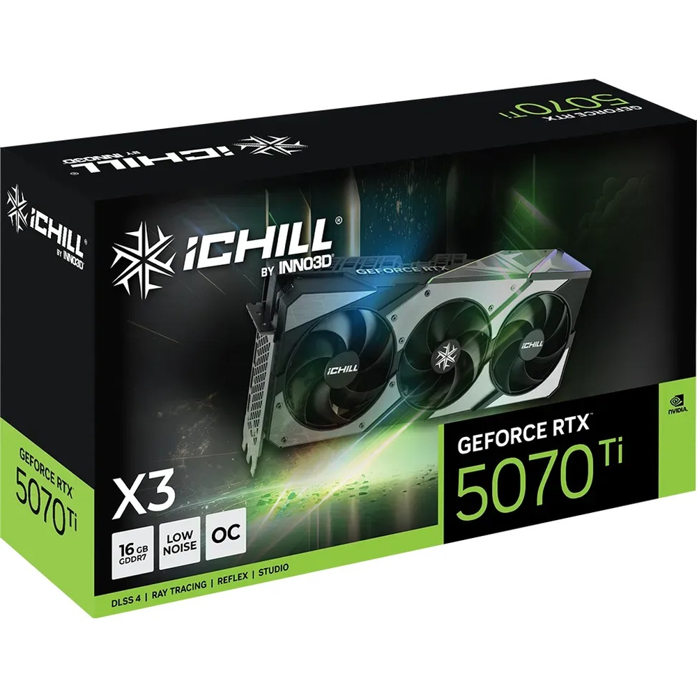 Bild von INNO3D GeForce RTX 5070 Ti iCHILL X3 - 16GB GDDR7, HDMI, 3x DP