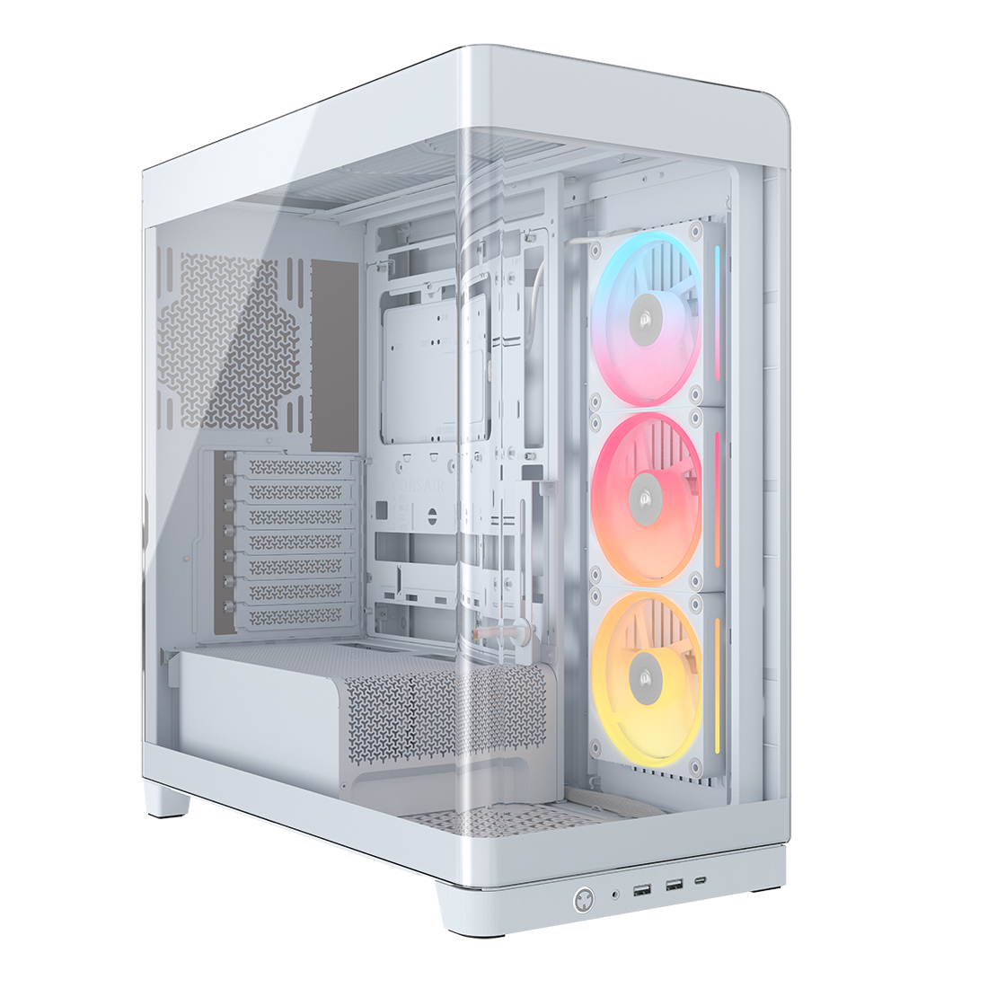 Bild von CORSAIR FRAME 4500X LX-R RGB LINK weiß | PC-Gehäuse