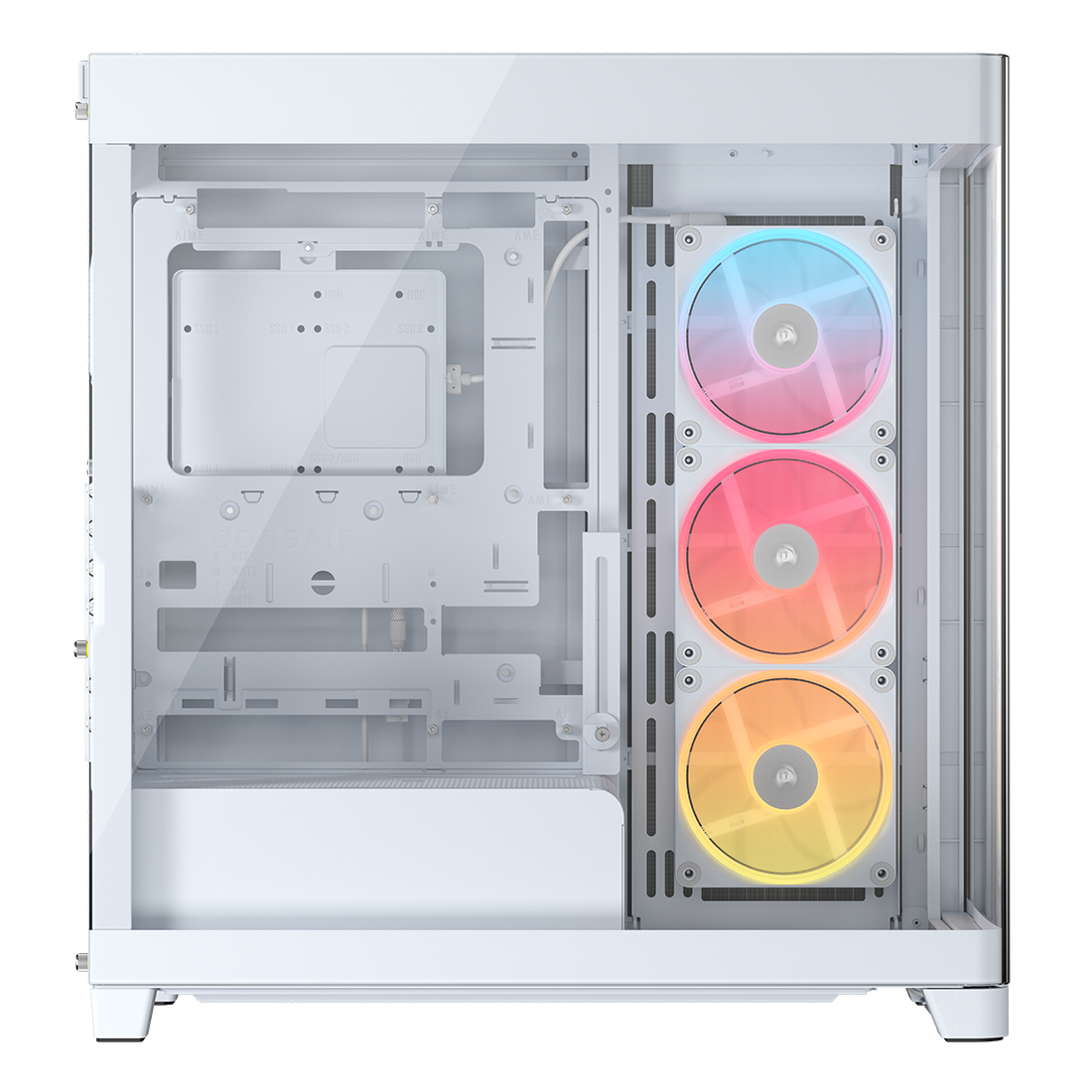 Bild von CORSAIR FRAME 4500X LX-R RGB LINK weiß | PC-Gehäuse