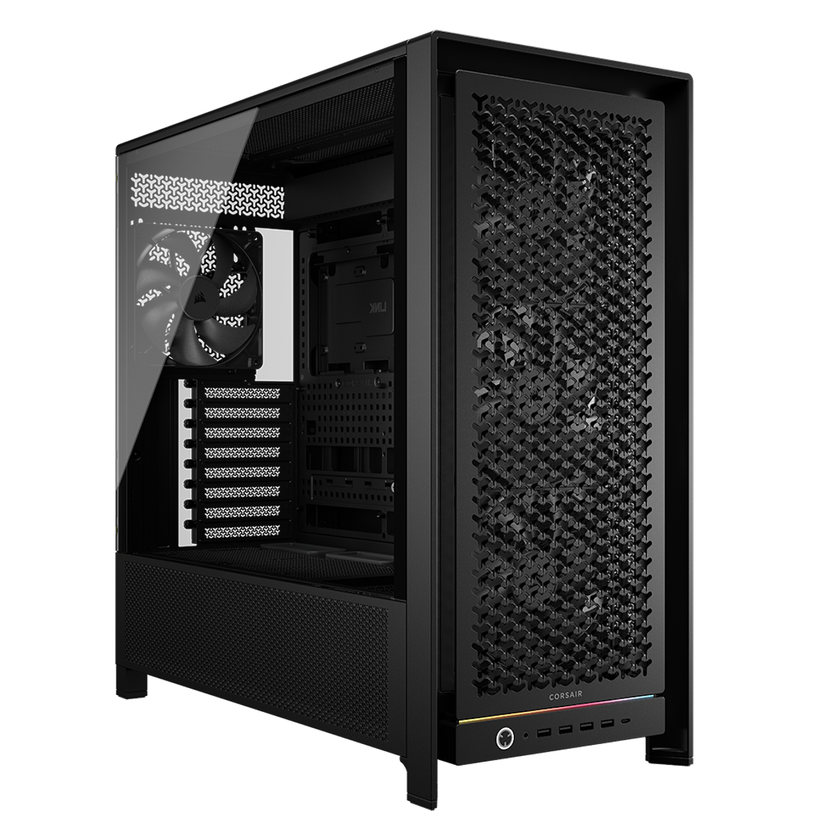 Bild von CORSAIR FRAME 5000D RS Black | PC-Gehäuse
