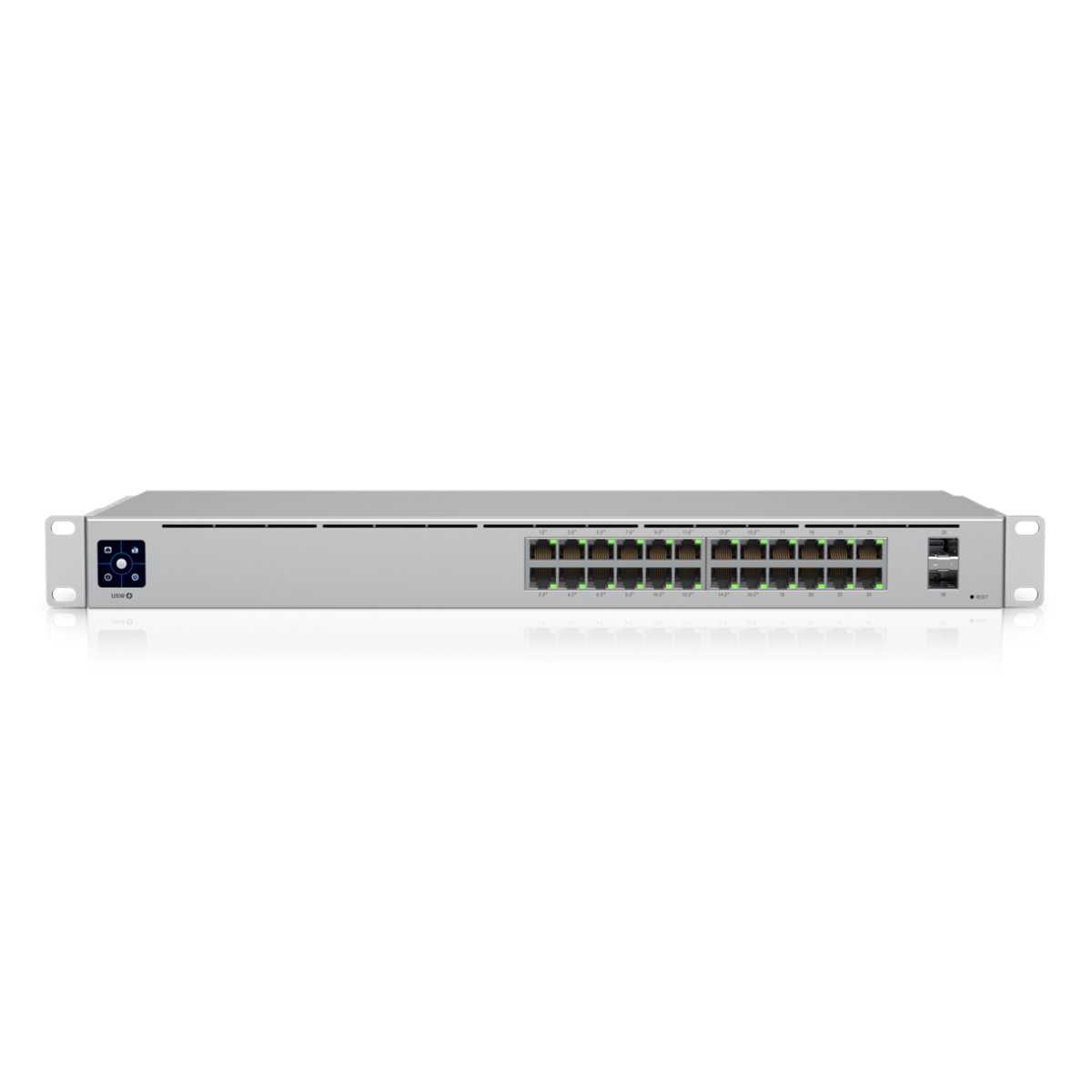 Bild von Ubiquiti Standard 24-Port PoE Managed Switch 24x Gigabit Ethernet (16x PoE+, max. 95W), 2x SFP