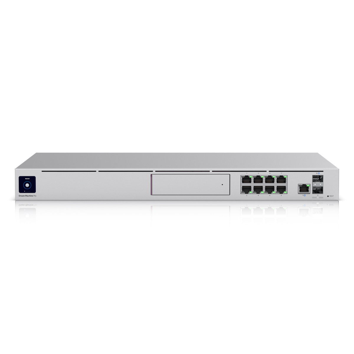 Bild von Ubiquiti Dream Machine Professional 3.5" HDD-Schacht, 2x WAN Ports, UniFi Controller Software, 1 HE