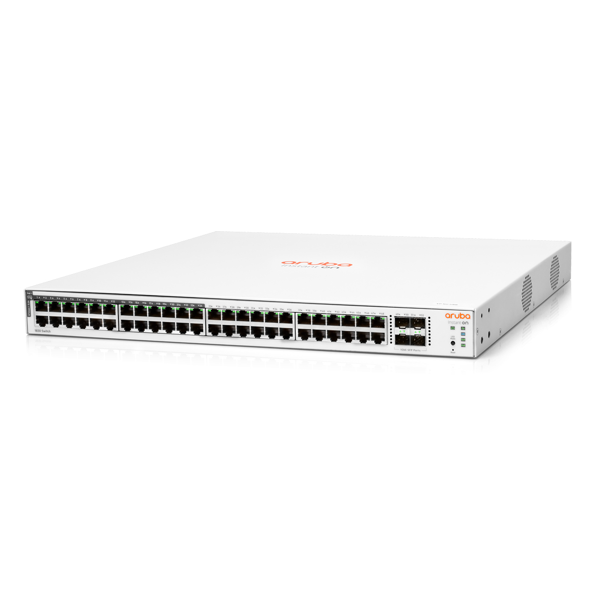Bild von HPE Networking Instant On 1830 52-Port PoE+ Switch [48x Gigabit-LAN, 4x SFP, PoE+ 370W]