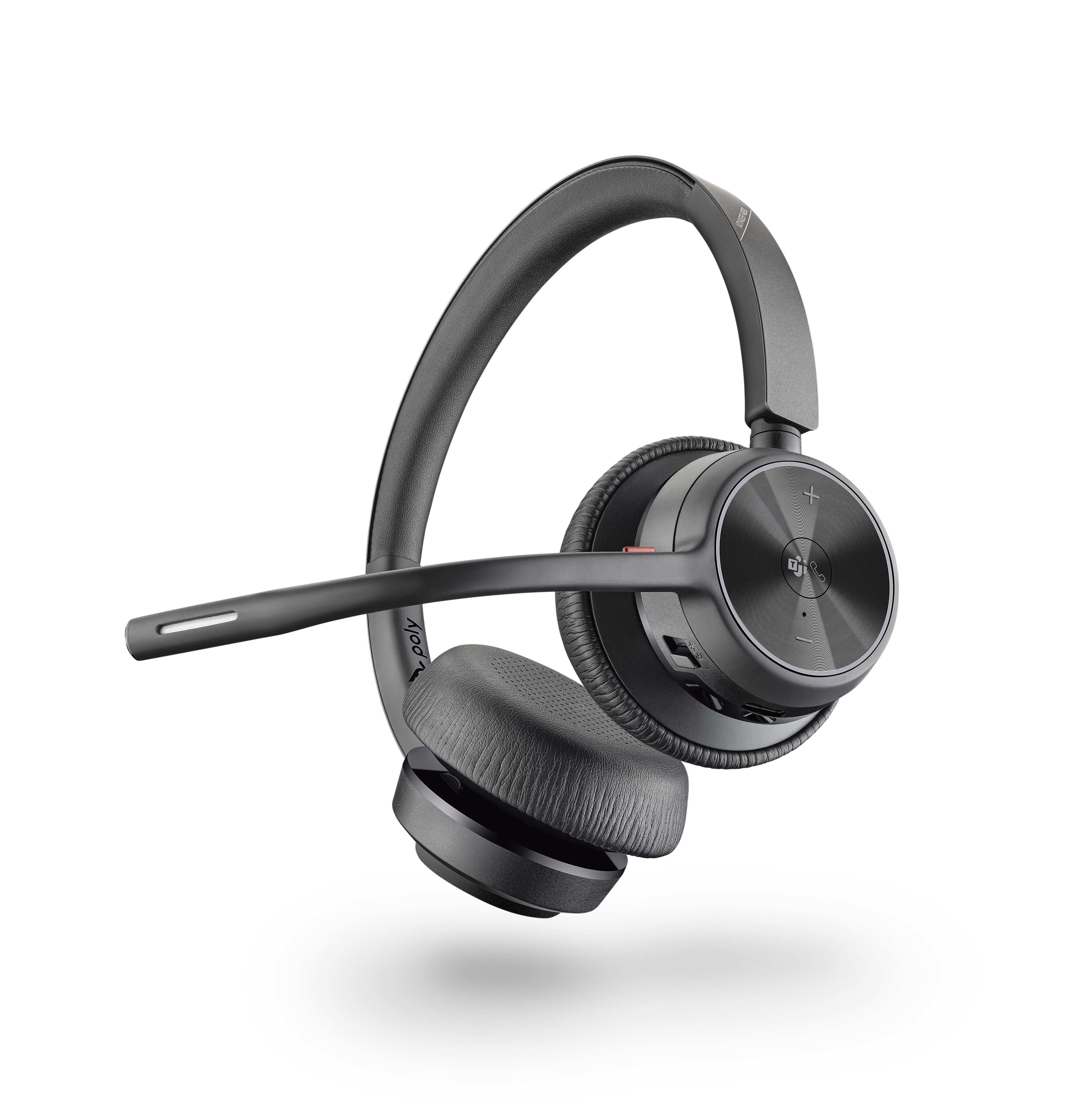 Bild von Poly Voyager 4320 UC Bluetooth Headset, Binaural, USB-C, MS zertifiziert, incl. BT700 Nano Dongle