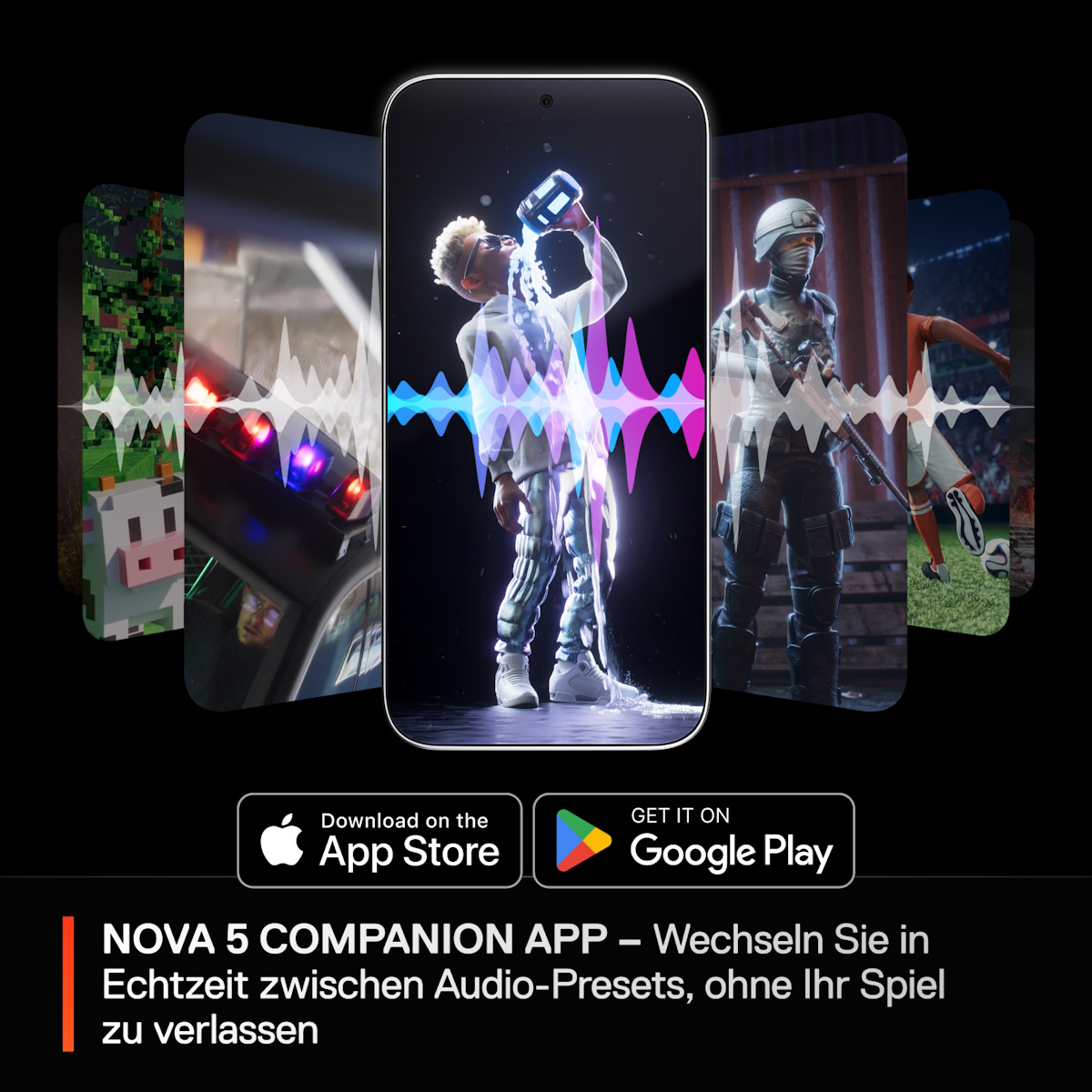 Bild von SteelSeries Arctis Nova 5X White kabelloses Gaming Headset für PC, XBOX, Switch, PlayStation, ClearCast 2.X Mikrofon, 60 Stunden Akkulaufzeit, weiß