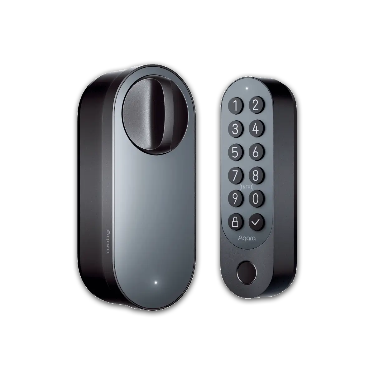Bild von Aqara Smart Lock U200 (Black) smartes Türschloss mit verschiedenen Entriegelungsmethoden