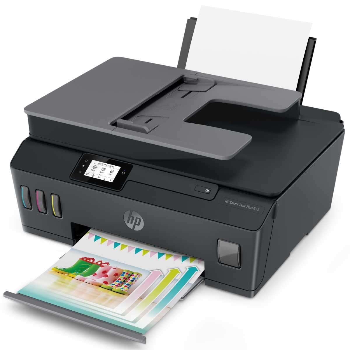 Bild von HP Smart Tank Plus 655 B-Ware 20€ Cashback, Wireless All-in-One Tintenstrahldrucker