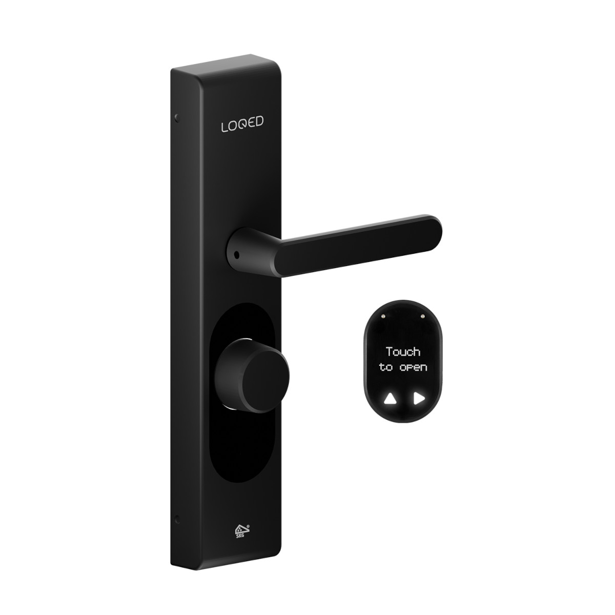 Bild von Shelly LOQED Touch Smart Lock black B-Ware Smartes Türschloss