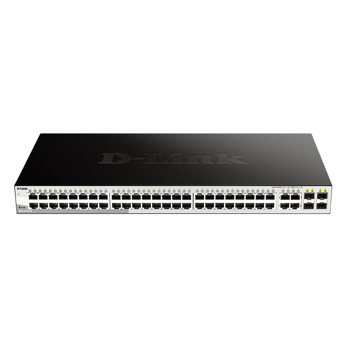 Bild von D-Link DGS-1210-48 Smart Managed Switch 48x Gigabit Ethernet, 4x GbE/SFP Combo