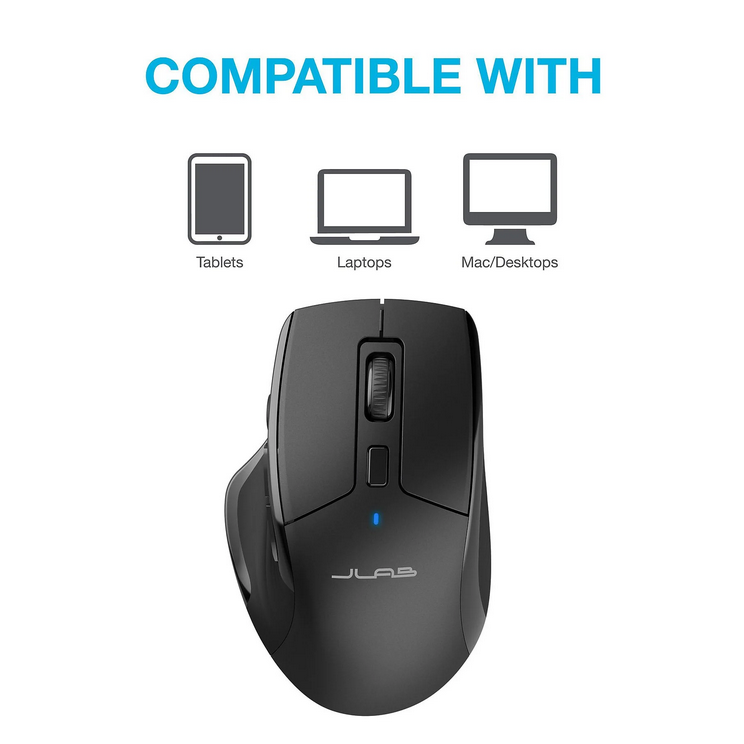 Bild von Jlab Work Bundle DE-Layout JBuds Mouse & Epic Keybord Verbindung über Bluetooth oder USB Dongle, Ergonomisches Design