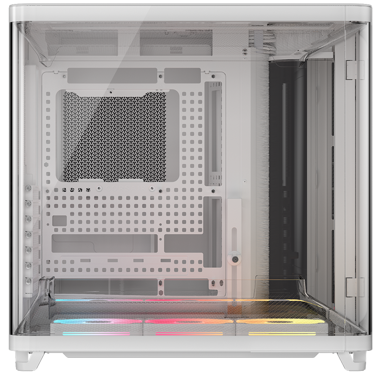 Bild von CORSAIR AIR 5400 LX-R RGB iCUE LINK weiß | PC-Gehäuse