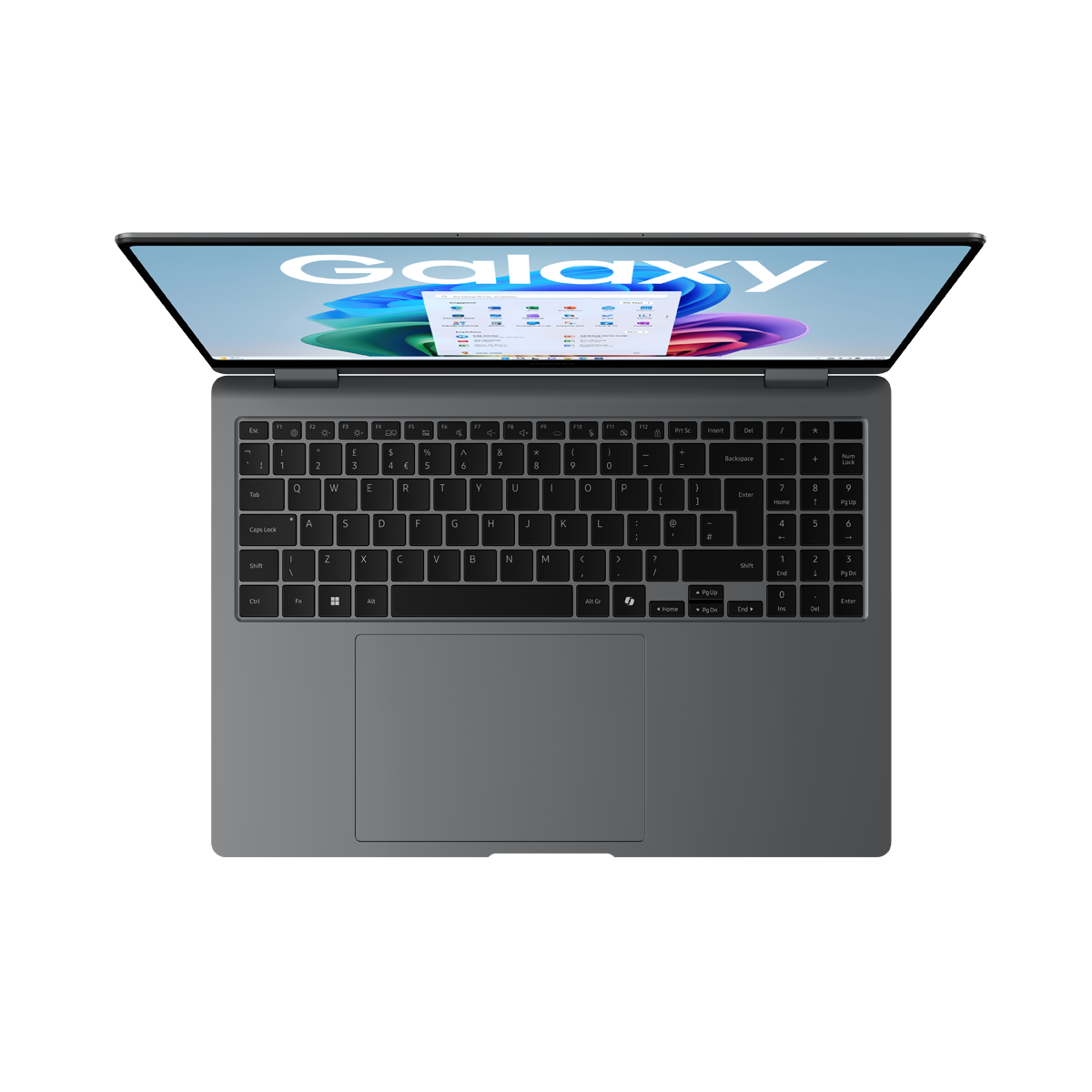 Bild von SAMSUNG Galaxy Book5 Pro 360 16 Zoll Intel Core Ultra 5 228V 32GB 512GB W11 Moonstone Gray