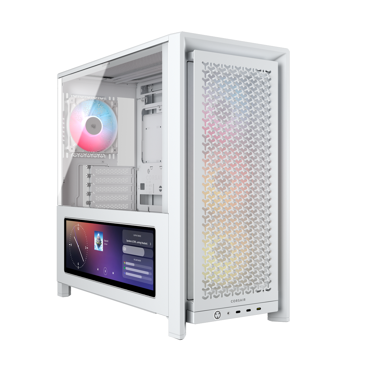 Bild von CORSAIR FRAME 4000D LCD RS ARGB White | PC-Gehäuse