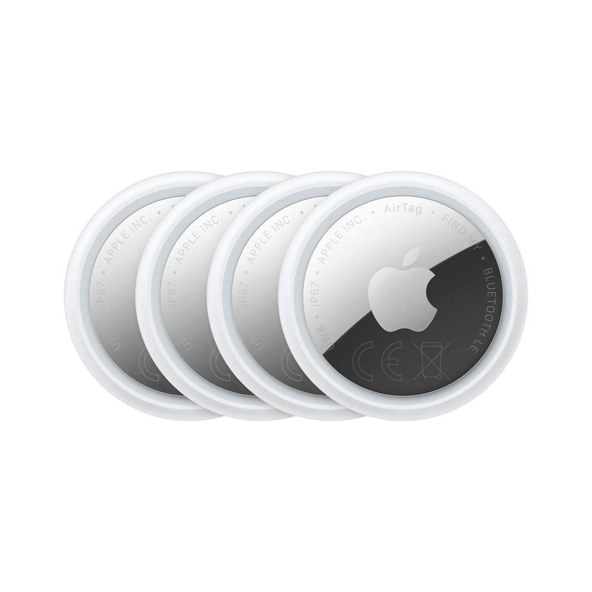 Bild von Apple AirTag 4er-Pack MFEA4ZM/A 2. Generation