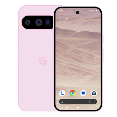 Bild von Google Pixel 9 Pro 128GB Rose Quartz 16,1cm (6,3") LTPO-OLED Display, Android 14 / Pixel UI, 50MP Triple-Kamera