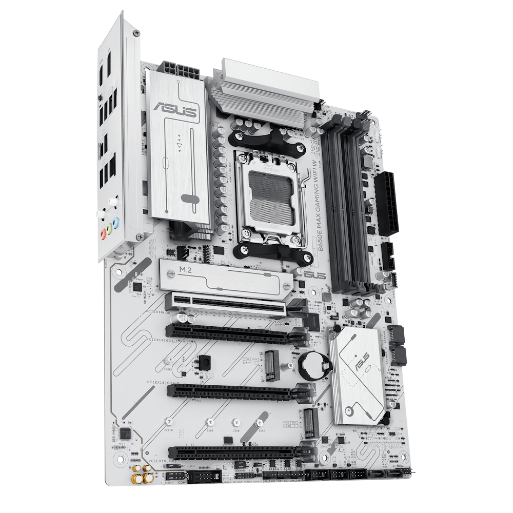 Bild von ASUS B850M MAX GAMING WIFI W Mainboard Sockel AM5