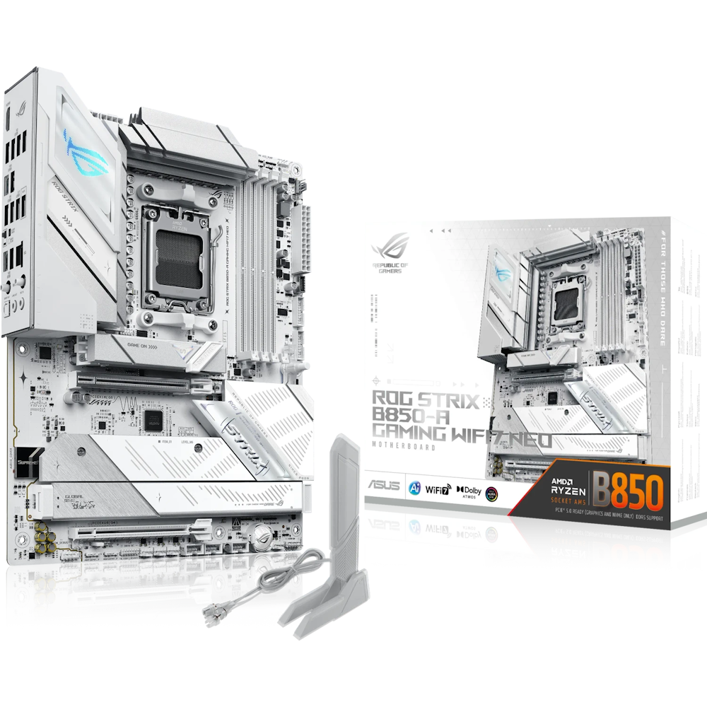 Bild von ASUS ROG STRIX B850-A GAMING WIFI7 NEO Mainboard Sockel AM5