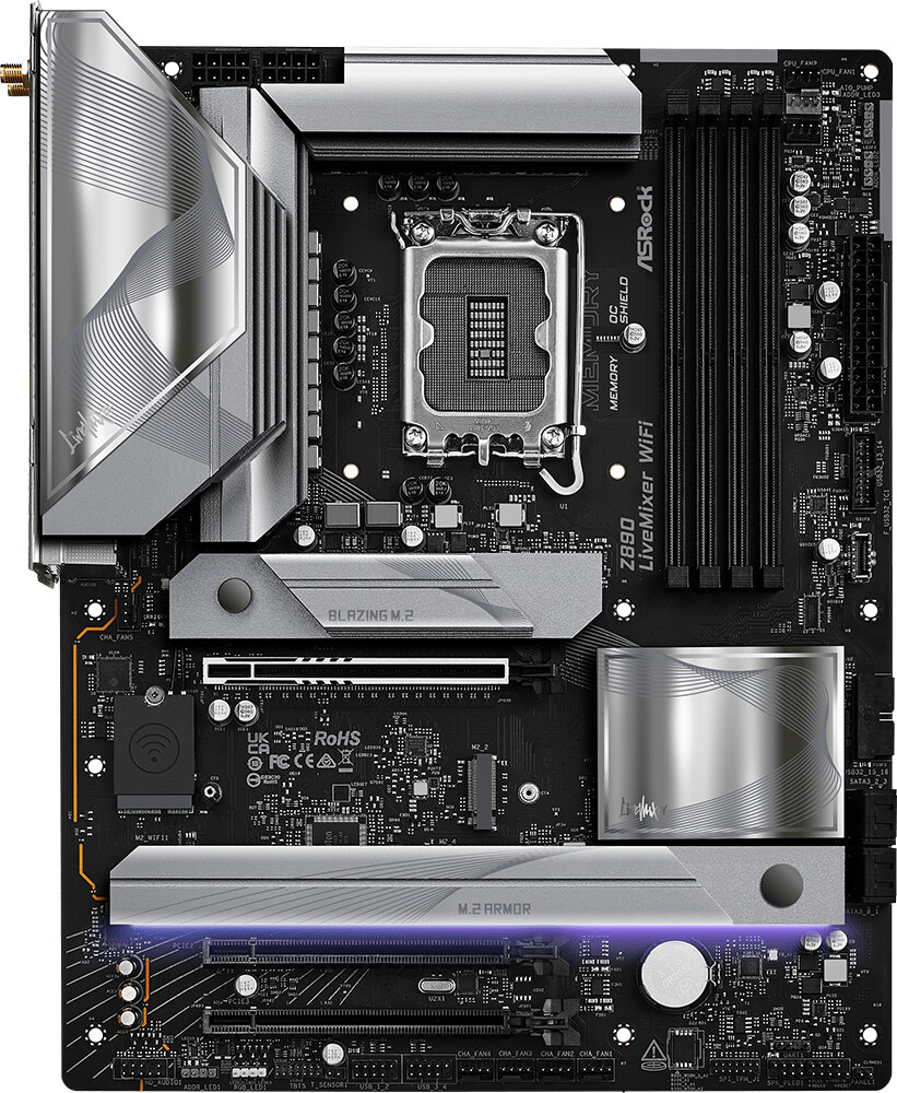 Bild von ASRock Z890 LiveMixer WiFi Mainboard