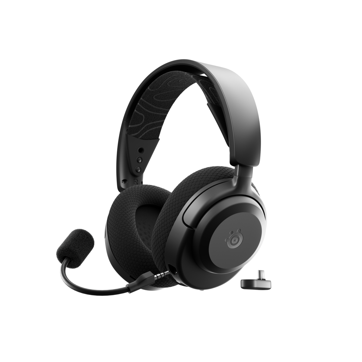 Bild von Steelseries Arctis Nova 3P Wireless Gaming Headset kabelloses Gaming Headset für PlayStation 5 mit bis zu 40 Stunden Akkulaufzeit, schwarz