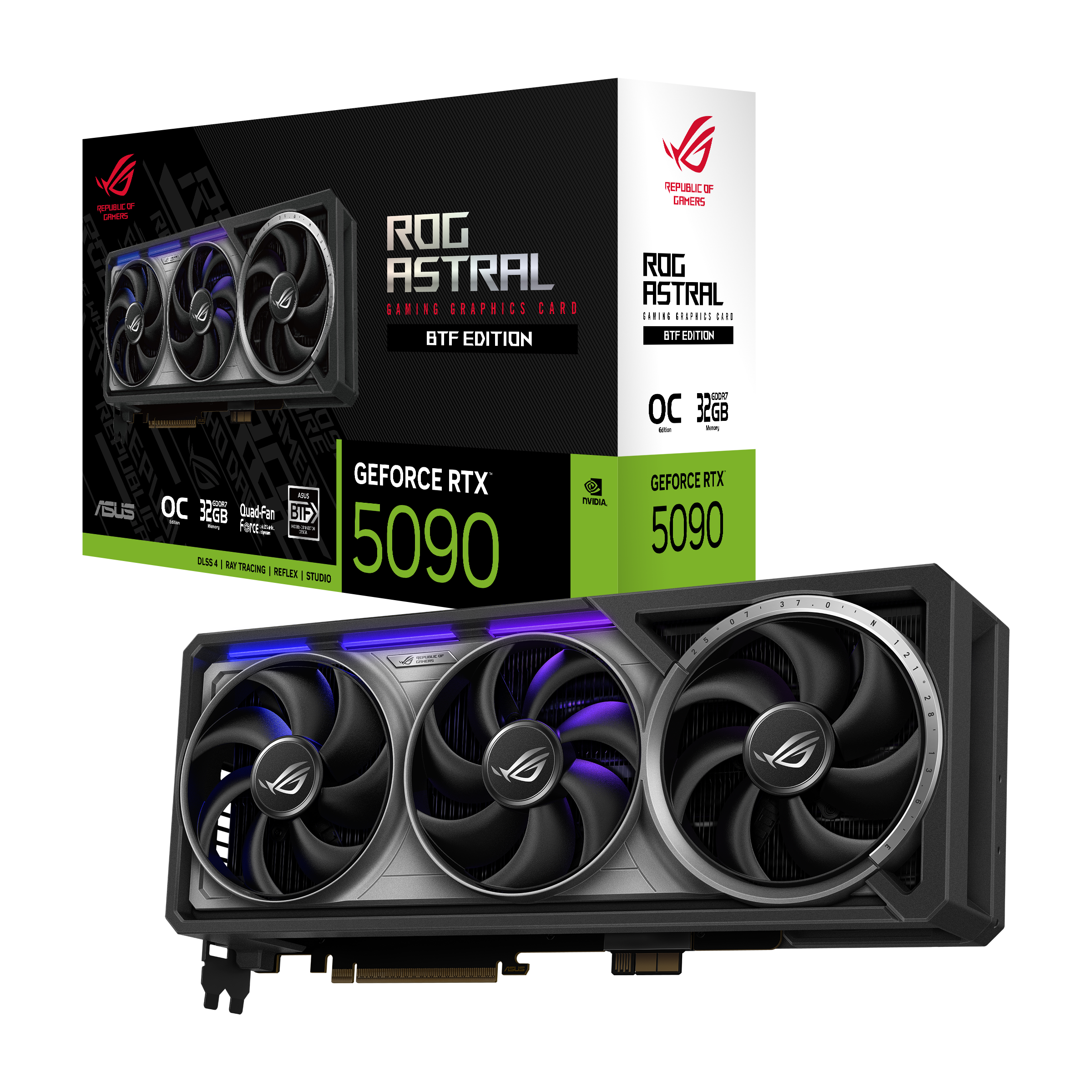 Bild von ASUS ROG ASTRAL RTX 5090 O32G BTF Gaming Black